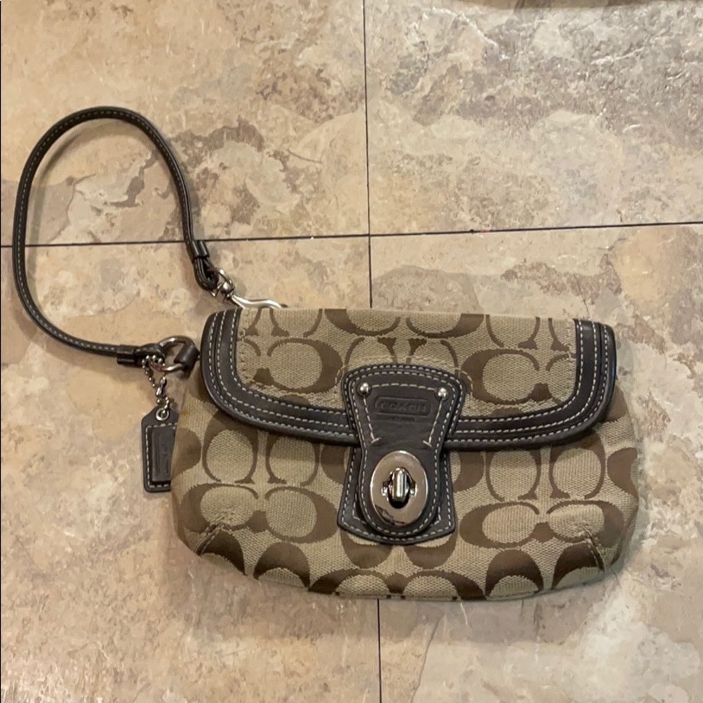 Coach wristlet
